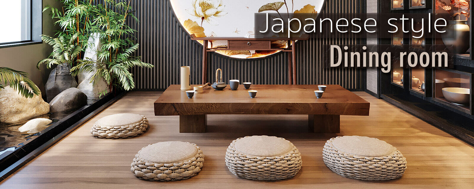 Modern Japanese Dining Room